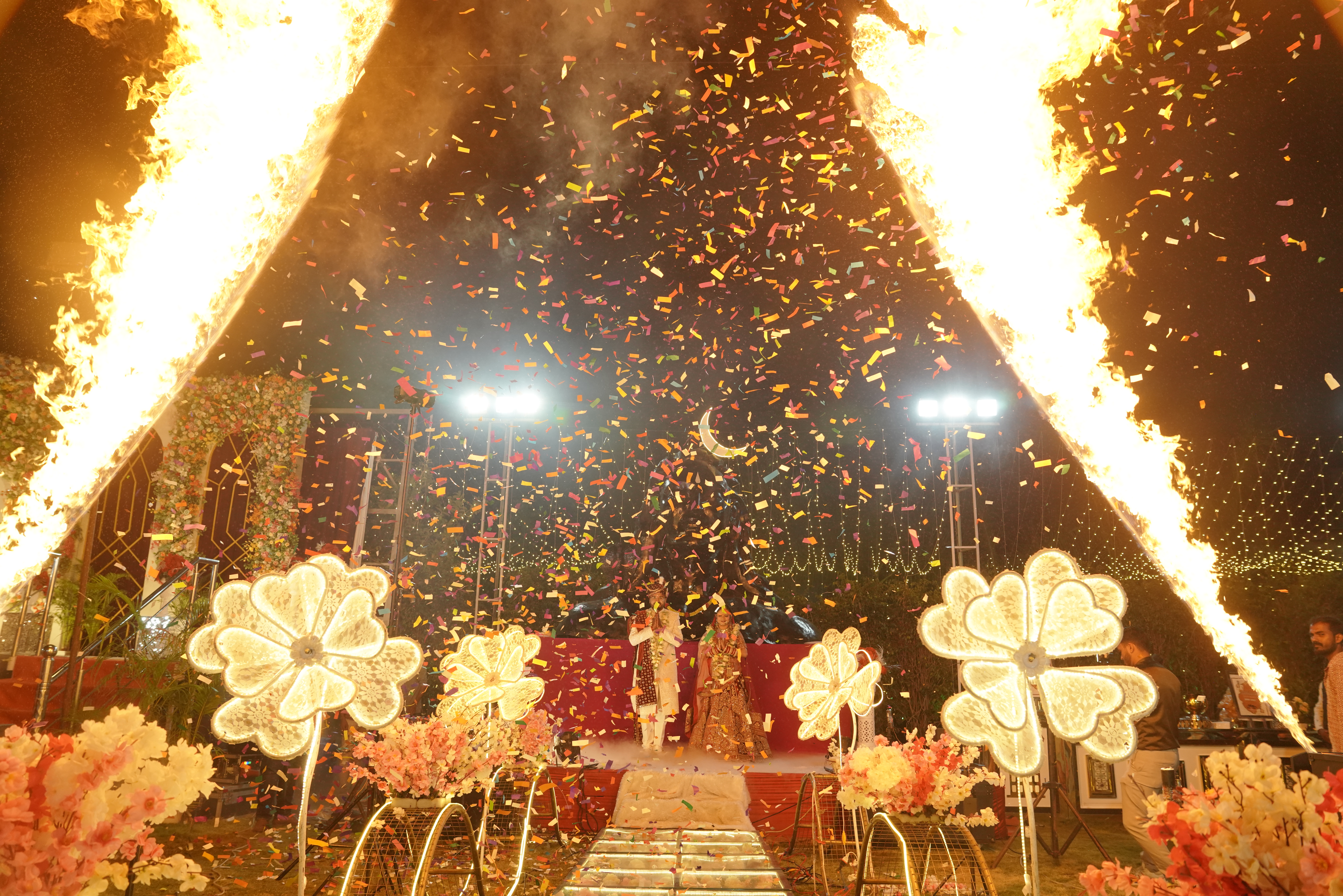 Wedding celebration at Hotel Yashoda Privilege, Bhopal